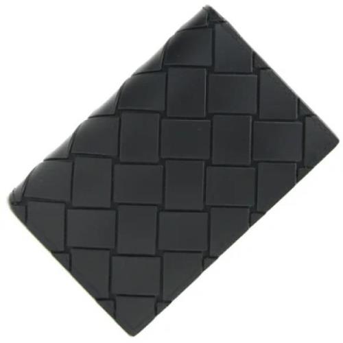 Pre-owned Rubber wallets Bottega Veneta Vintage , Black , Dames