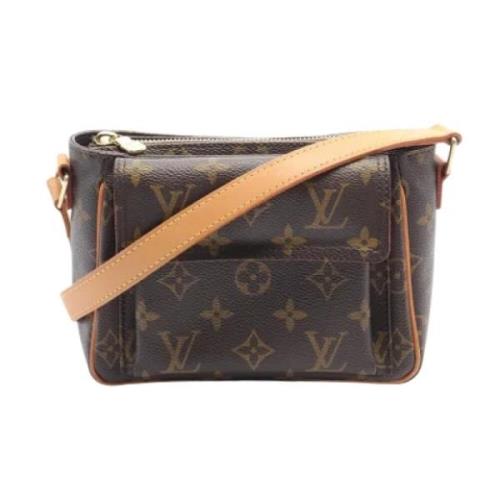 Pre-owned Leather louis-vuitton-bags Louis Vuitton Vintage , Brown , D...