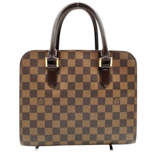 Pre-owned Canvas louis-vuitton-bags Louis Vuitton Vintage , Brown , Da...