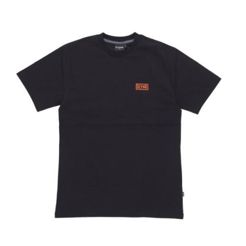 Logo Back Tee Zwart/Oranje Dolly Noire , Black , Heren