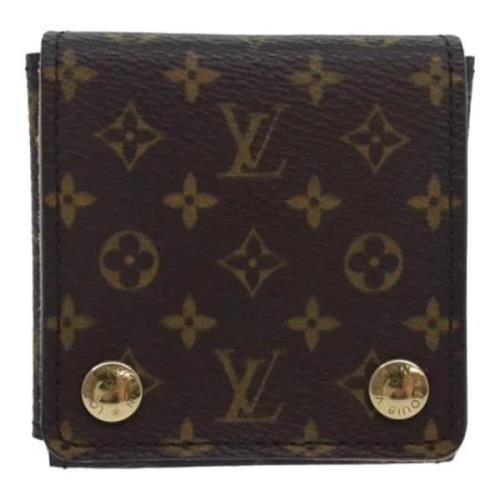 Pre-owned Canvas wallets Louis Vuitton Vintage , Brown , Dames