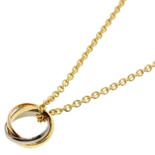 Pre-owned Yellow Gold necklaces Cartier Vintage , Yellow , Dames