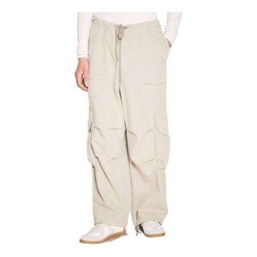 Canvas Cargo Broek met Trekkoord Taille Entire Studios , Gray , Heren