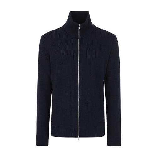 Navy Turtleneck Pullover Maison Margiela , Blue , Heren