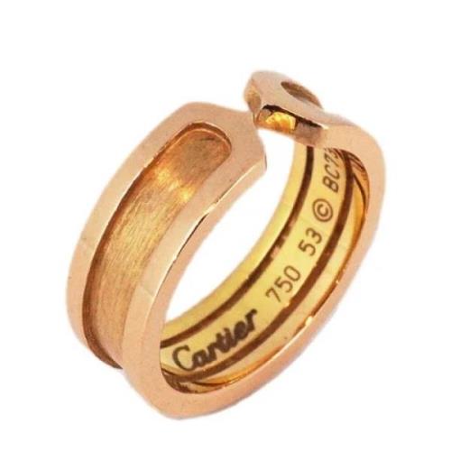 Pre-owned Rose Gold rings Cartier Vintage , Pink , Dames