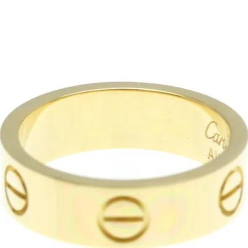 Pre-owned Yellow Gold rings Cartier Vintage , Yellow , Dames