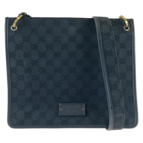 Pre-owned Canvas gucci-bags Gucci Vintage , Black , Dames