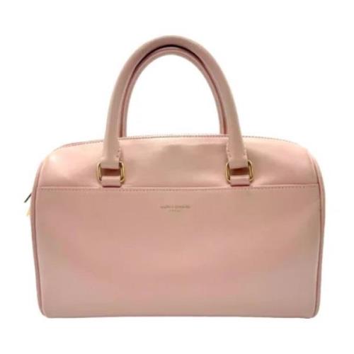 Pre-owned Leather handbags Yves Saint Laurent Vintage , Pink , Dames