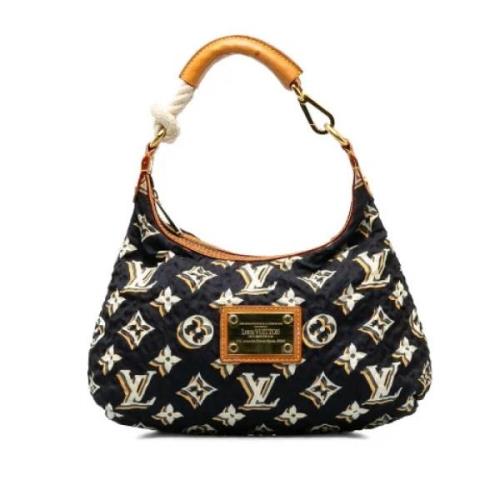 Pre-owned Canvas louis-vuitton-bags Louis Vuitton Vintage , Blue , Dam...