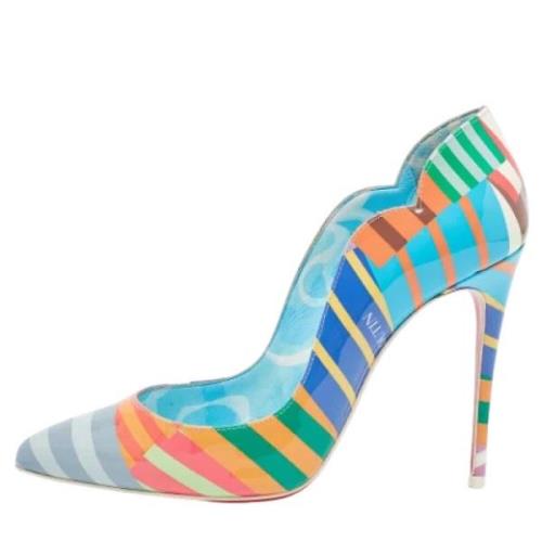 Pre-owned Leather heels Christian Louboutin Pre-owned , Multicolor , D...