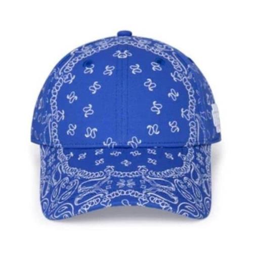 Blauwe Katoenen Bandana Baseballpet Garment Workshop , Blue , Heren