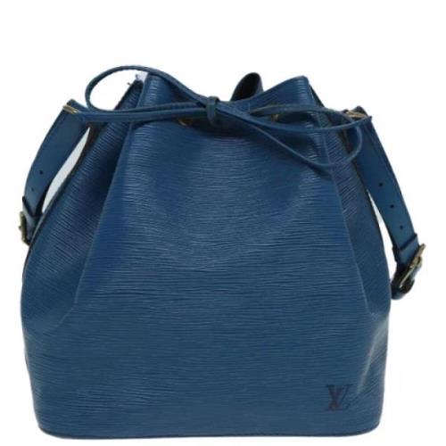 Pre-owned Leather louis-vuitton-bags Louis Vuitton Vintage , Blue , Da...