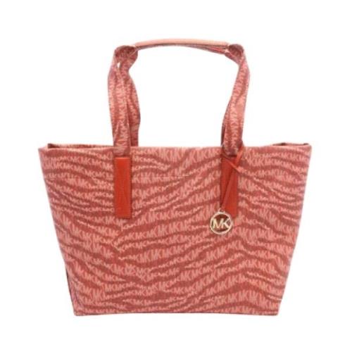 Pre-owned Coated canvas totes Michael Kors Pre-owned , Red , Dames