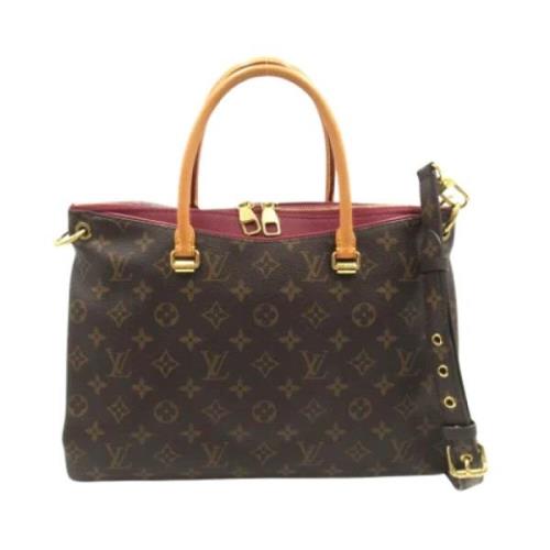 Pre-owned Canvas louis-vuitton-bags Louis Vuitton Vintage , Brown , Da...