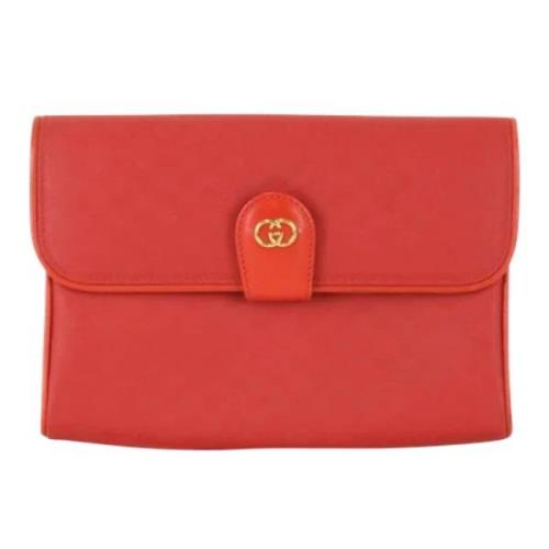 Pre-owned Plastic gucci-bags Gucci Vintage , Red , Dames