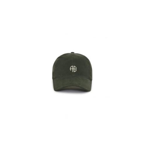 Jeremy Baseball Cap in Dark Olive Anine Bing , Green , Dames