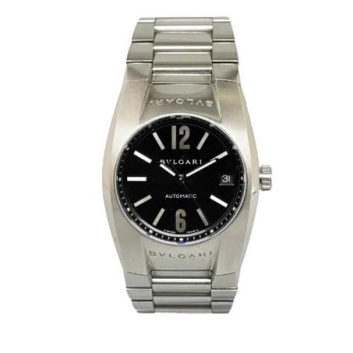 Pre-owned Metal watches Bvlgari Vintage , Black , Heren