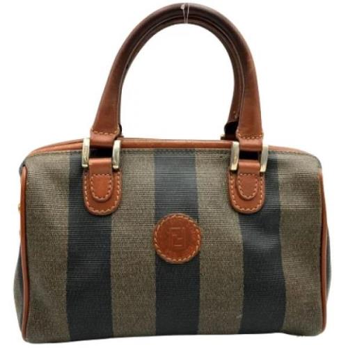 Pre-owned Canvas travel-bags Fendi Vintage , Brown , Dames