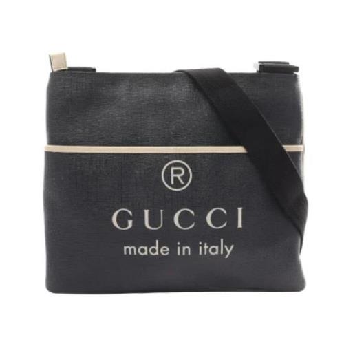 Pre-owned Canvas gucci-bags Gucci Vintage , Black , Dames