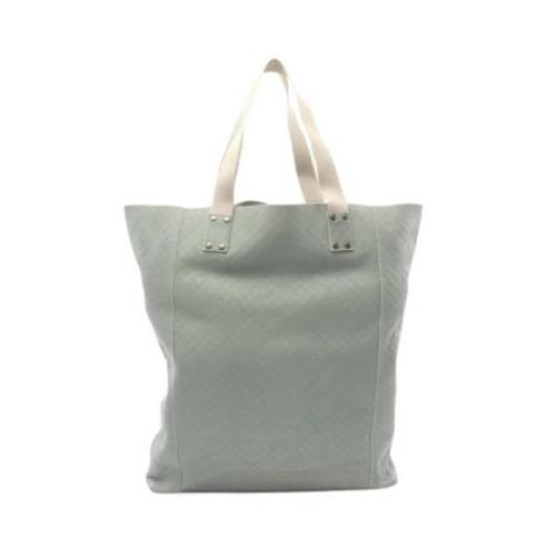 Pre-owned Leather totes Bottega Veneta Vintage , Gray , Dames