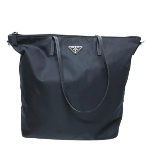 Pre-owned Fabric prada-bags Prada Vintage , Blue , Dames