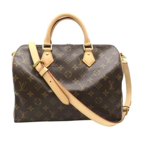 Pre-owned Canvas louis-vuitton-bags Louis Vuitton Vintage , Brown , Da...