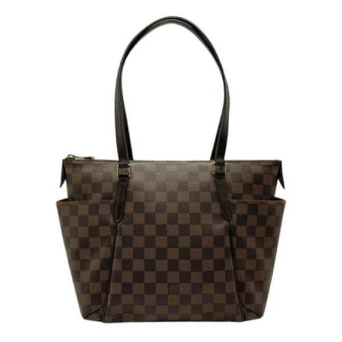 Pre-owned Canvas louis-vuitton-bags Louis Vuitton Vintage , Brown , Da...