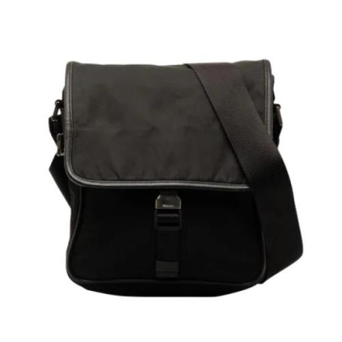 Pre-owned Canvas prada-bags Prada Vintage , Black , Dames