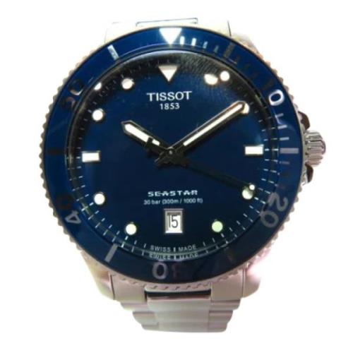 Pre-owned Metal watches Tissot Pre-Owned , Blue , Heren