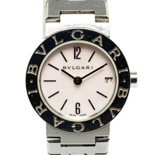 Pre-owned Metal watches Bvlgari Vintage , Gray , Dames