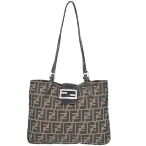 Pre-owned Canvas totes Fendi Vintage , Brown , Dames