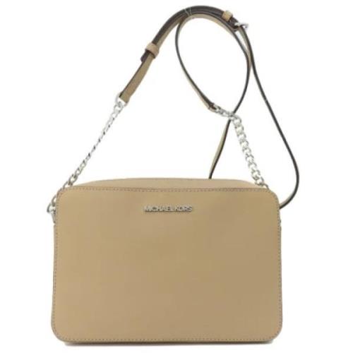 Pre-owned Plastic shoulder-bags Michael Kors Pre-owned , Beige , Dames