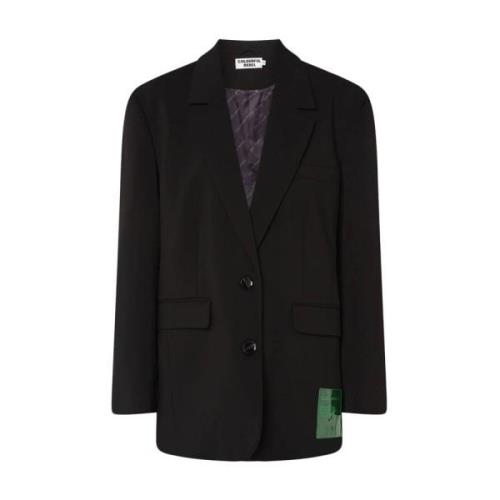 Gemma Enkellange Blazer Colourful Rebel , Black , Dames