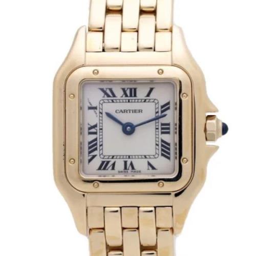 Pre-owned Yellow Gold watches Cartier Vintage , Yellow , Dames