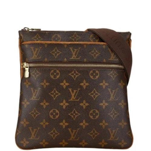 Pre-owned Canvas louis-vuitton-bags Louis Vuitton Vintage , Brown , Da...