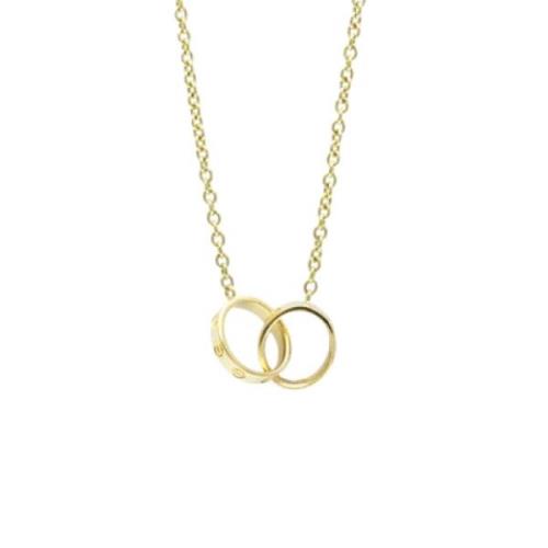 Pre-owned Yellow Gold necklaces Cartier Vintage , Yellow , Dames