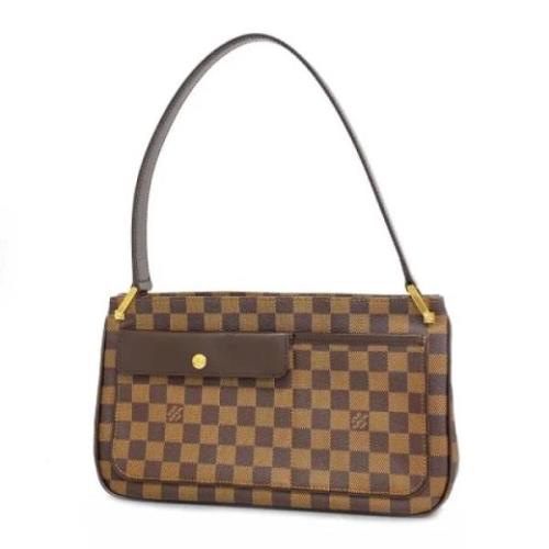 Pre-owned Fabric louis-vuitton-bags Louis Vuitton Vintage , Brown , Da...