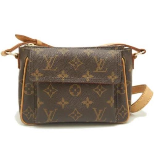 Pre-owned Canvas louis-vuitton-bags Louis Vuitton Vintage , Brown , Da...