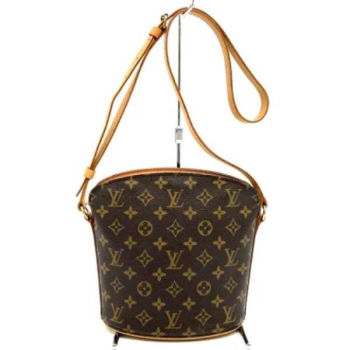 Pre-owned Canvas louis-vuitton-bags Louis Vuitton Vintage , Brown , Da...