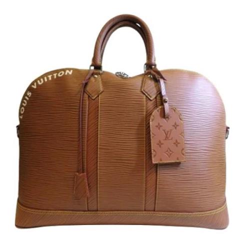 Pre-owned Leather louis-vuitton-bags Louis Vuitton Vintage , Brown , H...