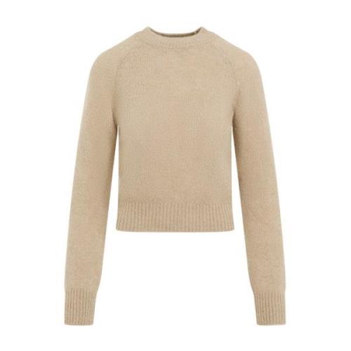 Natuurlijke Texas Sweater Dries Van Noten , Beige , Dames