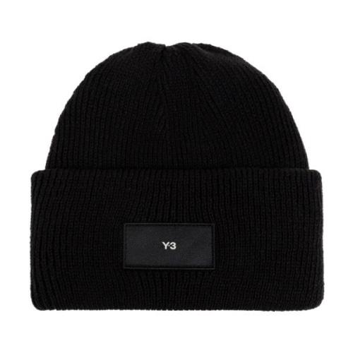 Pet met logopatch Y-3 , Black , Heren