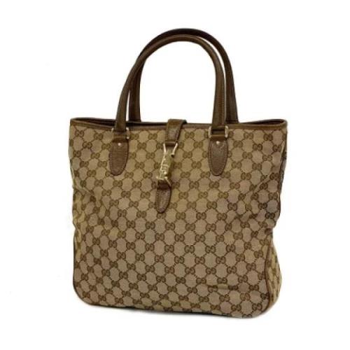 Pre-owned Canvas gucci-bags Gucci Vintage , Brown , Dames