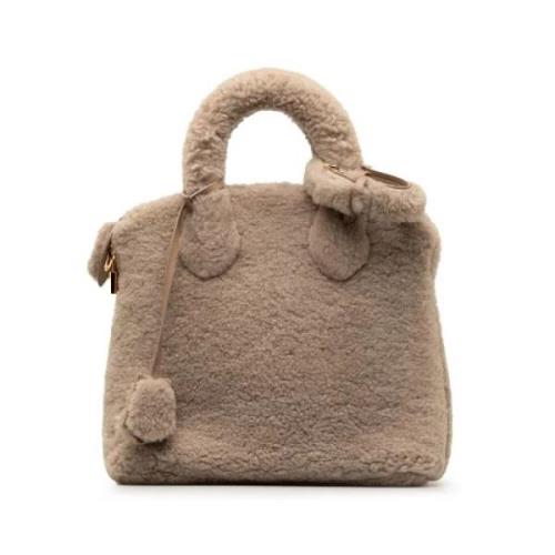 Pre-owned Leather louis-vuitton-bags Louis Vuitton Vintage , Gray , Da...