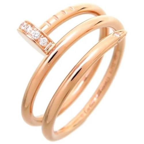 Pre-owned Rose Gold rings Cartier Vintage , Yellow , Dames