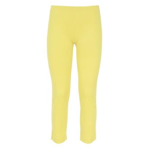 Elegante Broek voor Vrouwen Fisico , Yellow , Dames