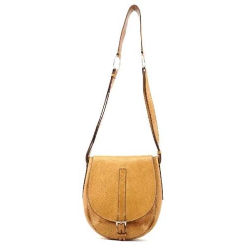 Pre-owned Leather prada-bags Prada Vintage , Beige , Dames