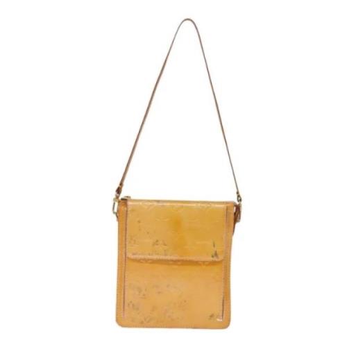 Pre-owned Leather louis-vuitton-bags Louis Vuitton Vintage , Yellow , ...