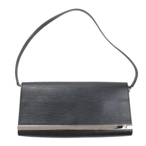 Pre-owned Leather louis-vuitton-bags Louis Vuitton Vintage , Black , D...