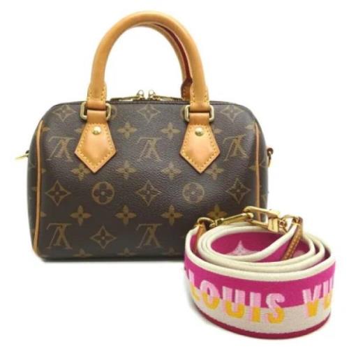 Pre-owned Fabric louis-vuitton-bags Louis Vuitton Vintage , Brown , Da...